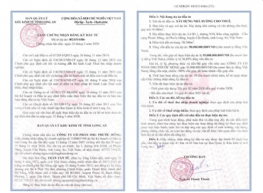 ĐẨY MẠNH THU HÚT ĐẦU TƯ TẠI KHU CÔNG NGHIỆP CẦU CẢNG PHƯỚC ĐÔNG