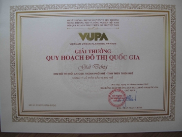 Giải Thưởng Quy Hoạch Đô Thị Quốc Gia 2019