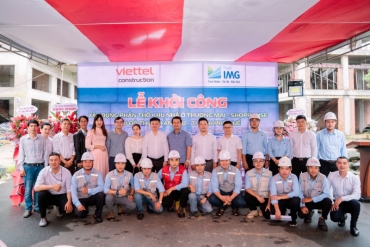 Khởi công xây dựng phần thô Khu nhà ở Thương Mại - Shophouse tại Khu Đô Thị Mới An Cựu- TP Huế