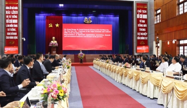 Lãnh đạo tỉnh Long An gặp gỡ các cơ quan ngoại giao, hiệp hội, doanh nghiệp