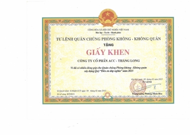 Fund ”Satisfactory gratitude” 2015