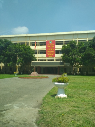 Tài trợ vườn cây ăn trái và bảng biểu tại Học viện Phòng không - Quân đội