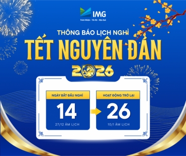 THÔNG BÁO LỊCH NGHỈ TẾT NGUYÊN ĐÁN 2026