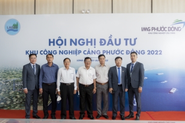 Tổ chức Hội nghị đầu tư tại Khu CN Cầu cảng Phước Đông